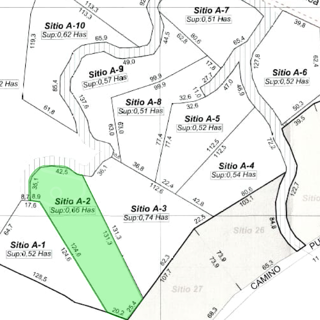 Fundo San Ignacio camino Peña Blanca